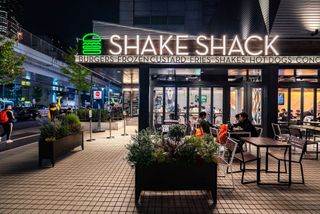 Shake Shack in Japan - the outside of a burger joint