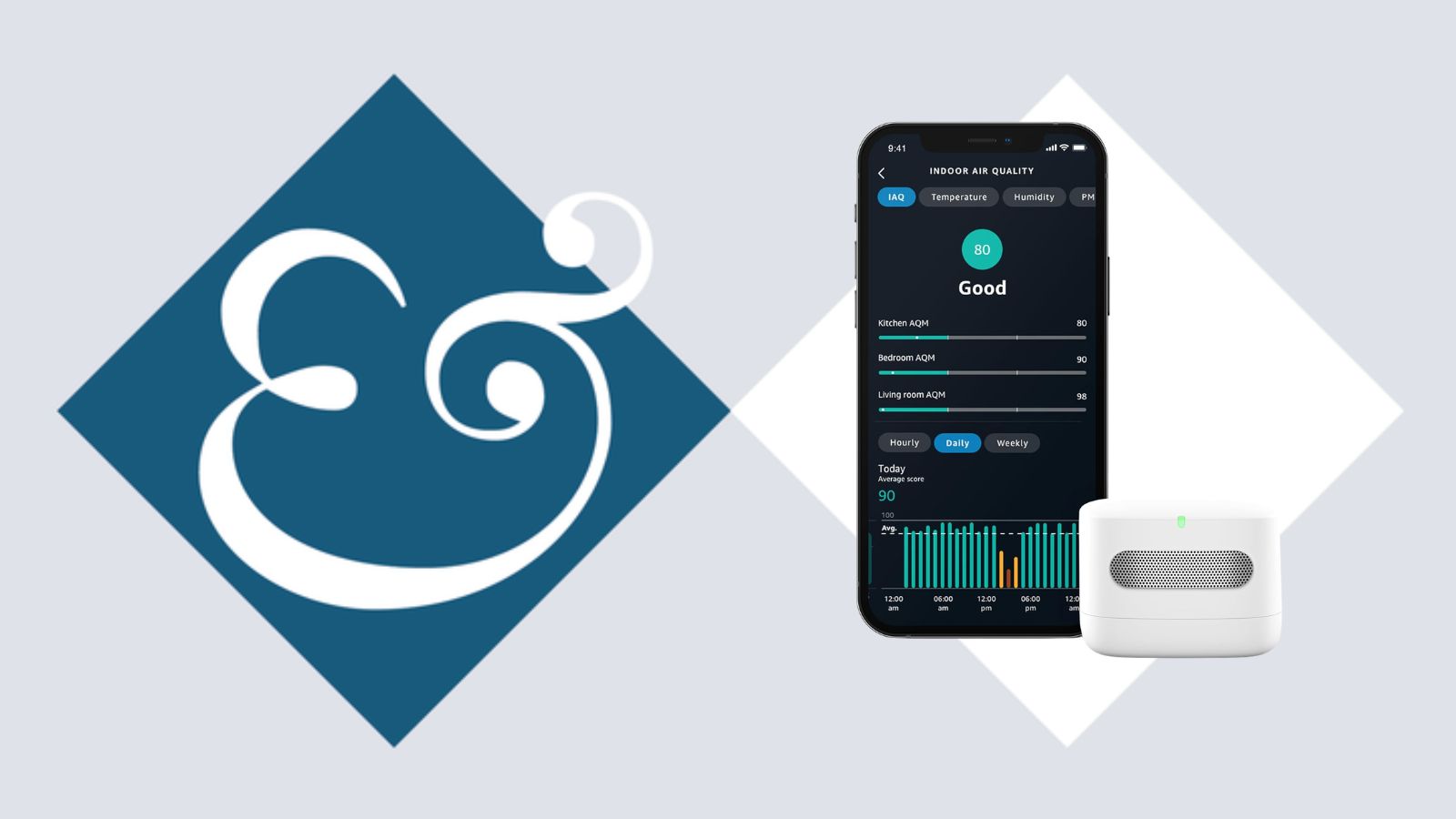 Air quality monitor hero header