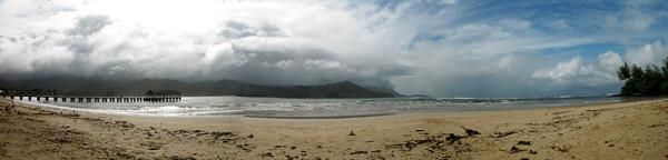A 360-degree view of one of Lea Davison's favorite spots, Hanalei Bay
