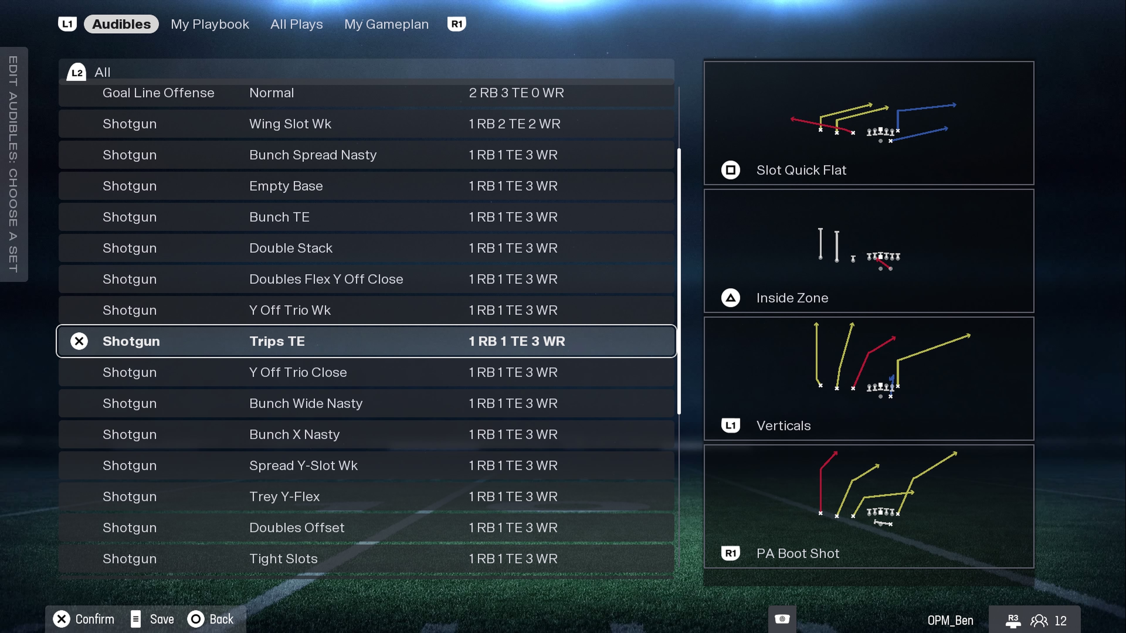 The Jaguars offensive playbook in Madden 26
