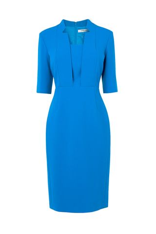 L.K Bennett Collar Fitted Dress, £225