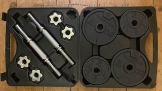 Domyos Weight Training 20 Kg Threaded Weights Kit review