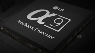 De Alpha 9-processor in een LG-tv