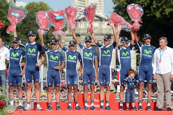 The Movistar team was the best of the 2012 Vuelta