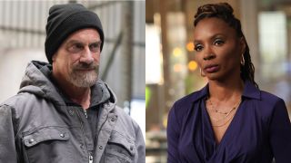 Christopher Meloni in Law & Order: Organized Crime 4x05 and Shanola Hampton in Found 2x02