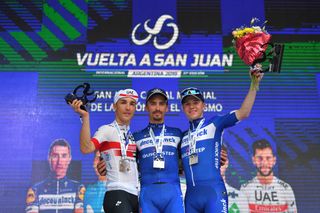 Julian Alaphilippe (Deceuninck-QuickStep) won stage 3 at the 2019 Vuelta a San Juan