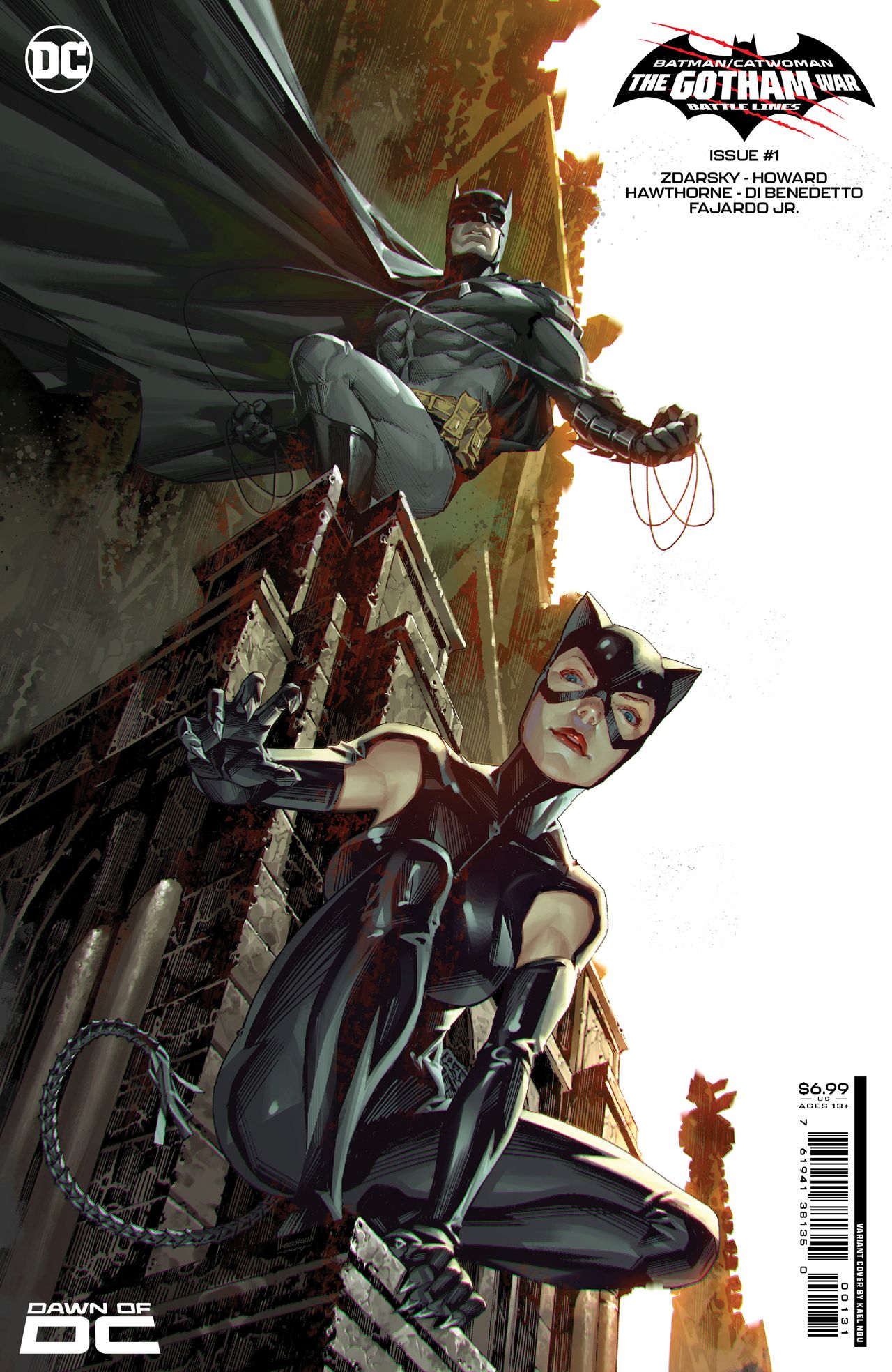 Covers for Batman/Catwoman: The Gotham War &ndash; Battle Lines #1