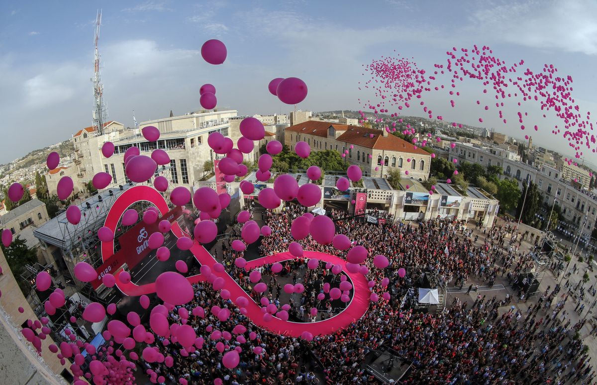 The 2018 Giro d'Italia team presentation
