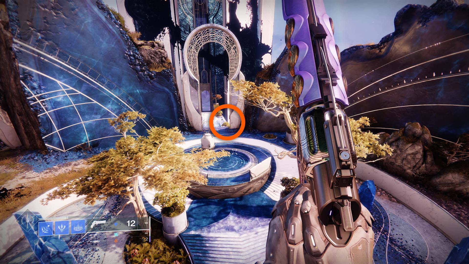 destiny 2 dreaming city the confluence spine of ceres portal entrance