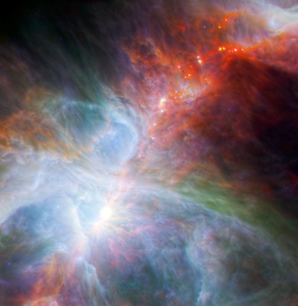 orion nebula herschel spitzer