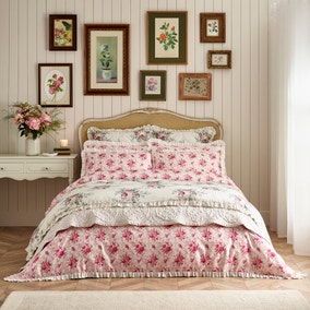 Dorma Archive Willowmere 100% Cotton Sateen Bedspread