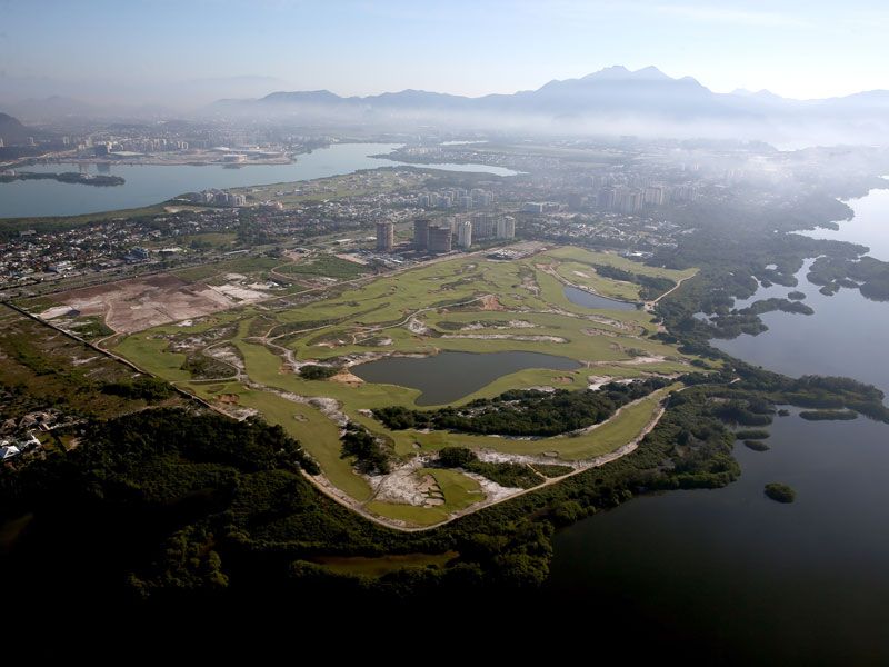 Olympics golf course