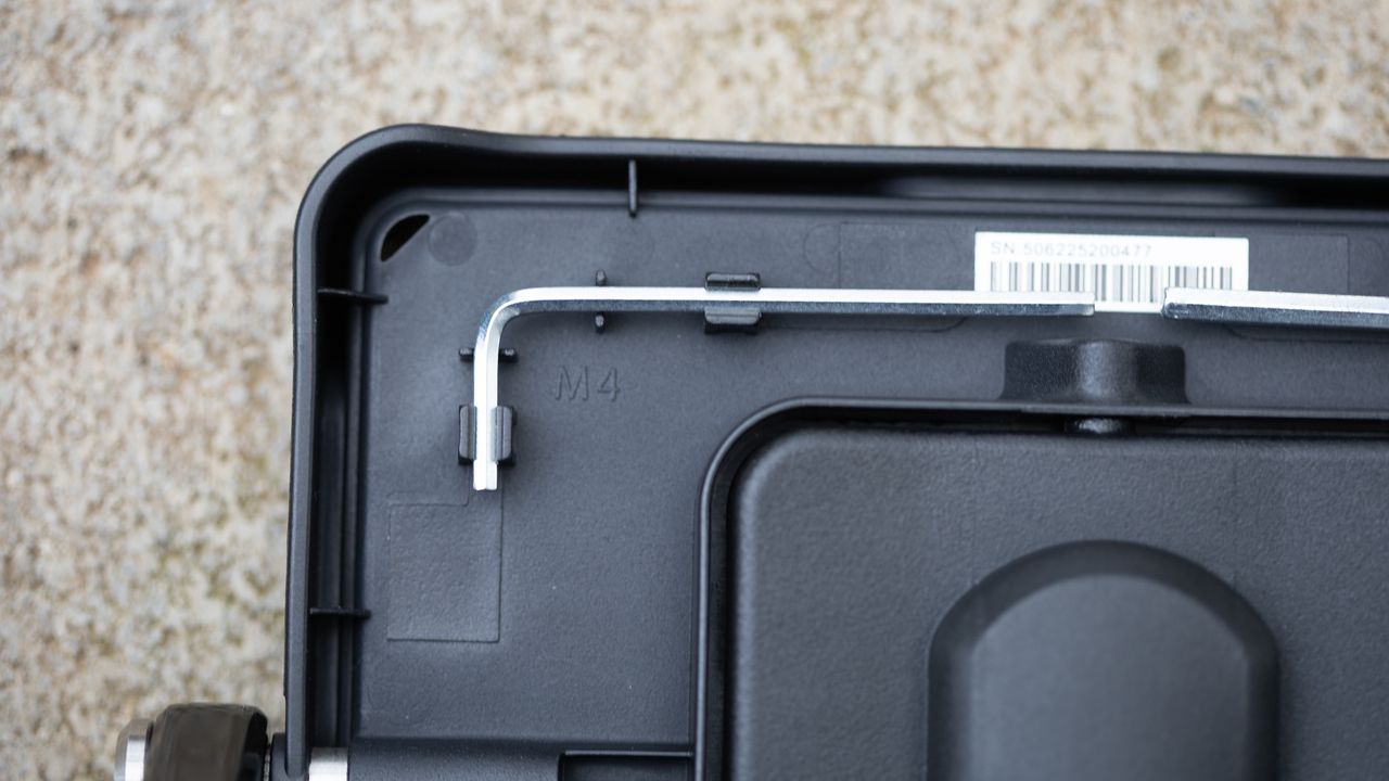 Wahoo Kickr Steer wrench storage