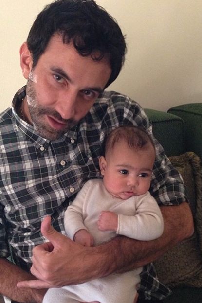 riccardo tisci and north west garticle