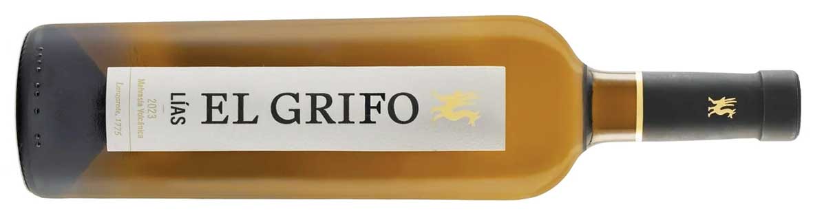 Bottle of El Grifo wine