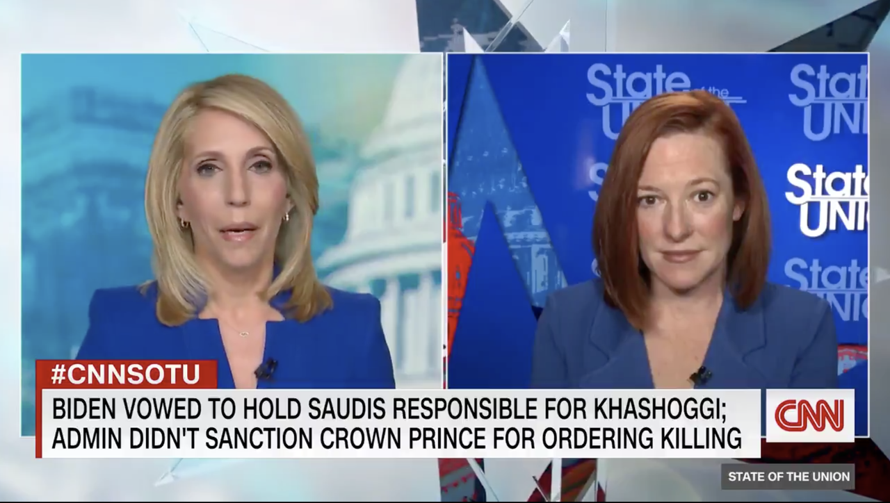 Dana Bash and Jen Psaki.