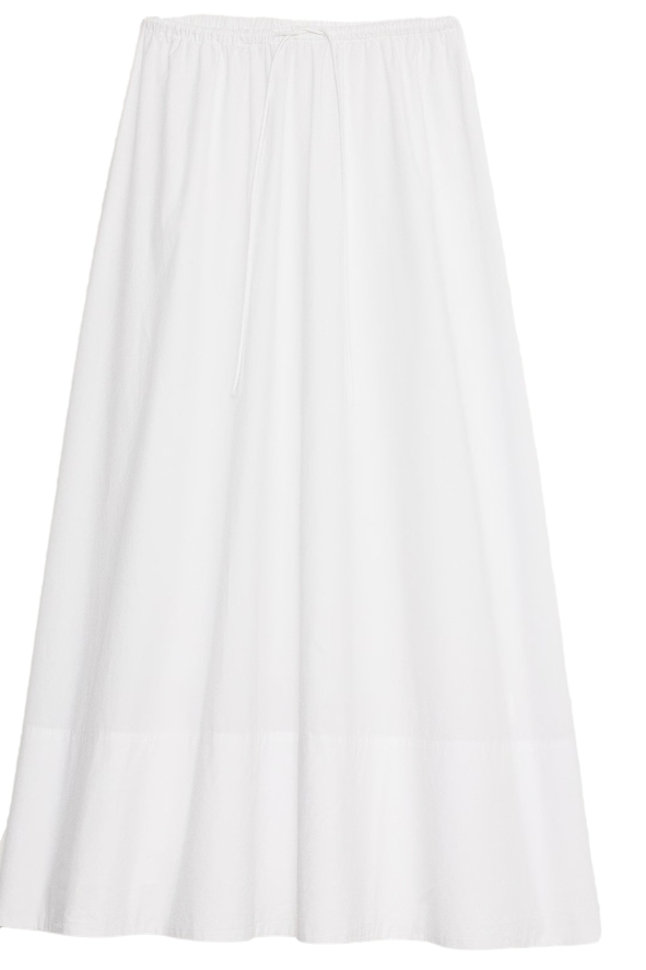 Banana Republic, Cotton Poplin Maxi Skirt