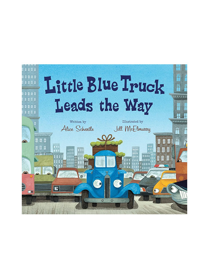 Little Blue Truck Leads the Way Board Book
