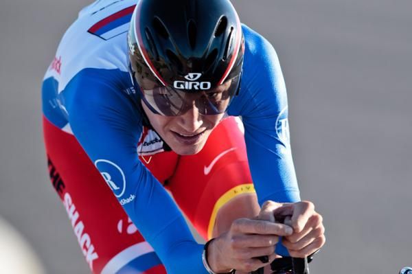Janez Brajkovic (Radioshack) coming in sixth.