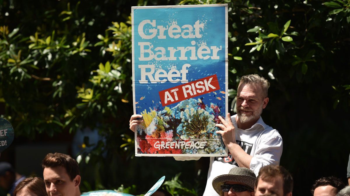 Divestment protest