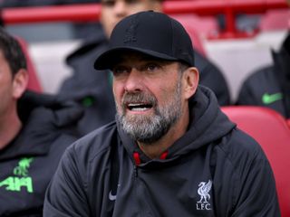 Liverpool manager Jurgen Klopp at Anfield