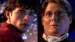 Tom Welling and Christopher Reeve talking about Krypton in Smallville Season 2 episode Rosetta