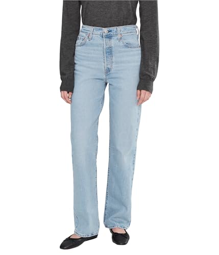Levi's&amp;reg; Premium Womens Ribcage Full Length Blasted Stone Clean Psk 25 32