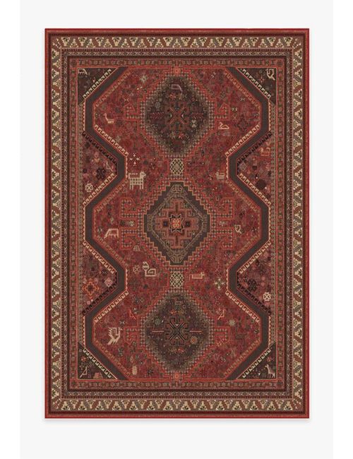 Zareen Scarlet Red Rug