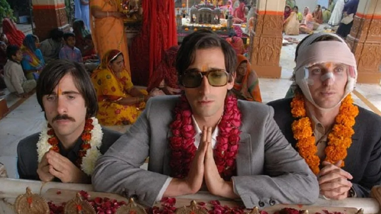 Adrien Brody, Jason Schwartzman, and Owen Wilson in The Darjeeling Limited