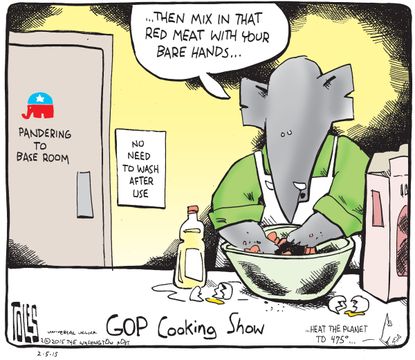 Political cartoon U.S. GOP Health
