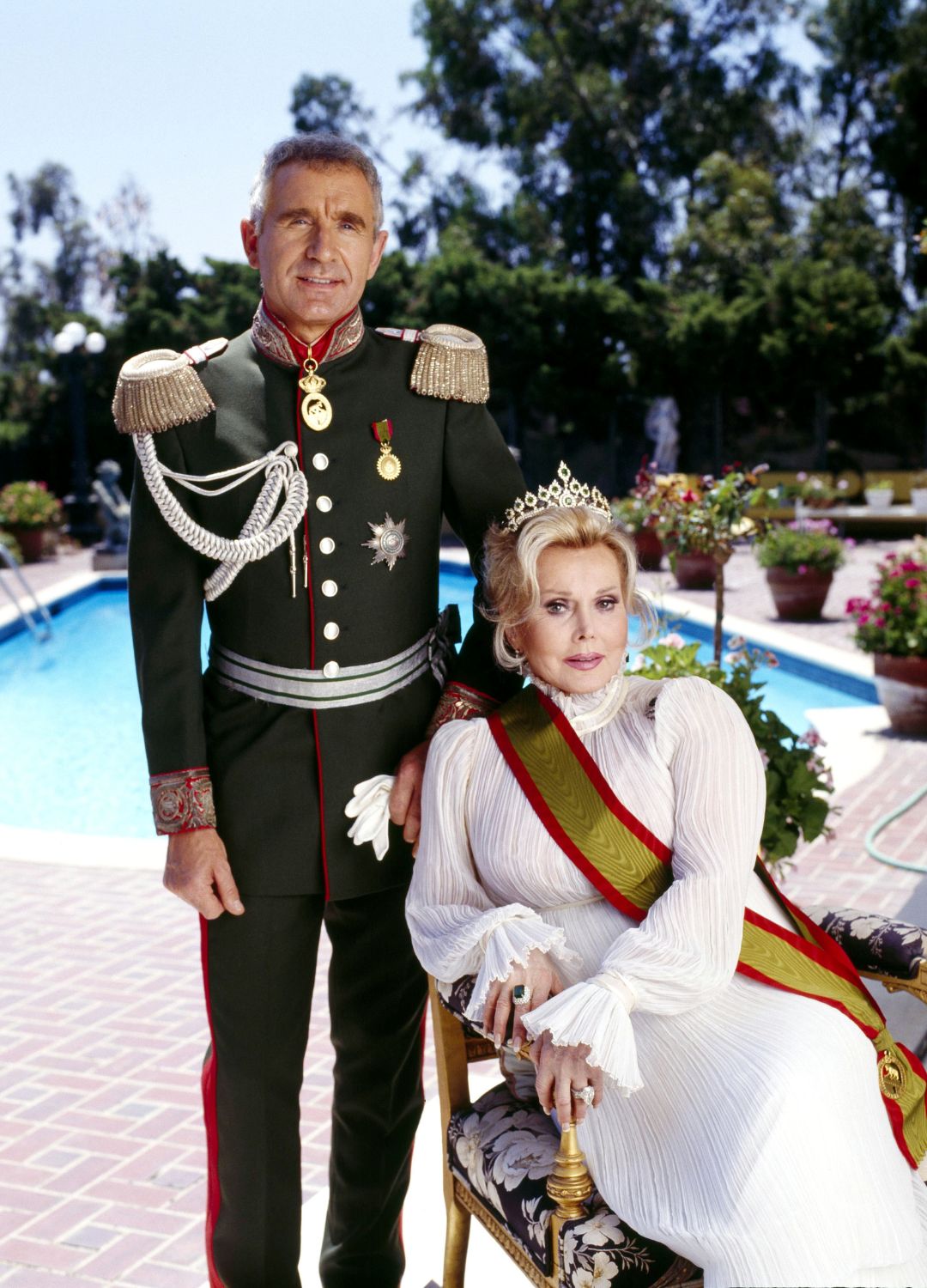 Prince Frederic and Zsa Zsa Gabor