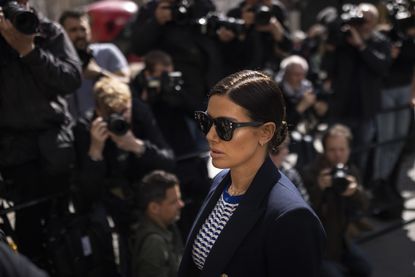 Rebekah Vardy attending High Court during the Wagatha Christie trial