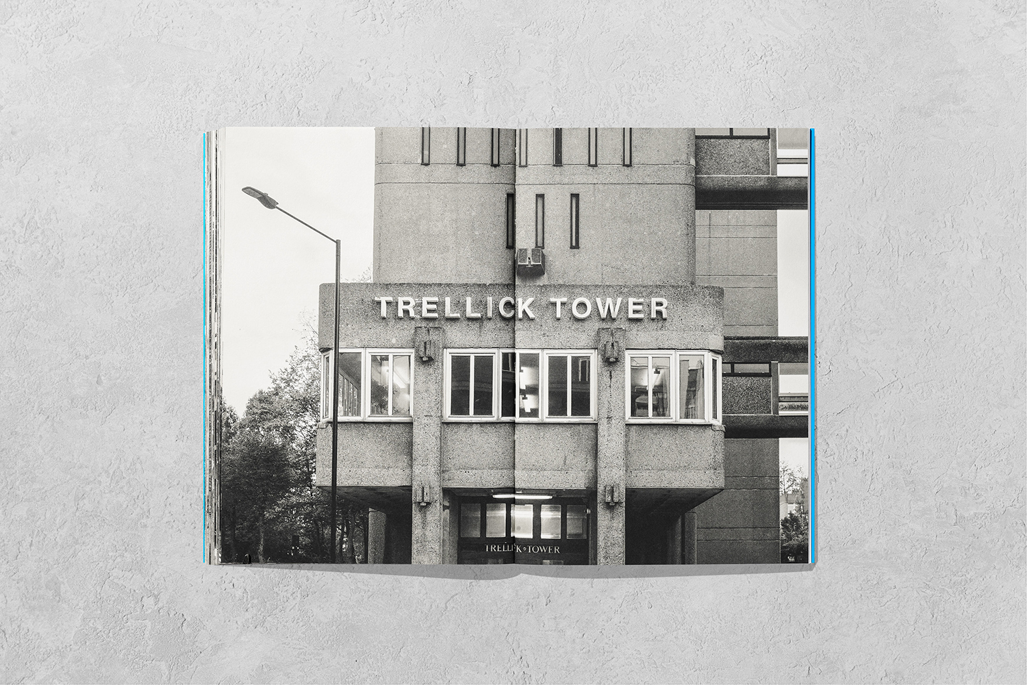 Spreads from Brutalist London, Owen Hopkins and Nigel Green, Blue Crow Media