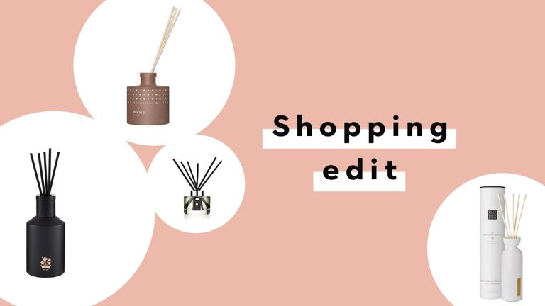 The best reed diffusers graphic – Rituals, Skandinavisk, Jo Malone and Noble Isle reed diffusers