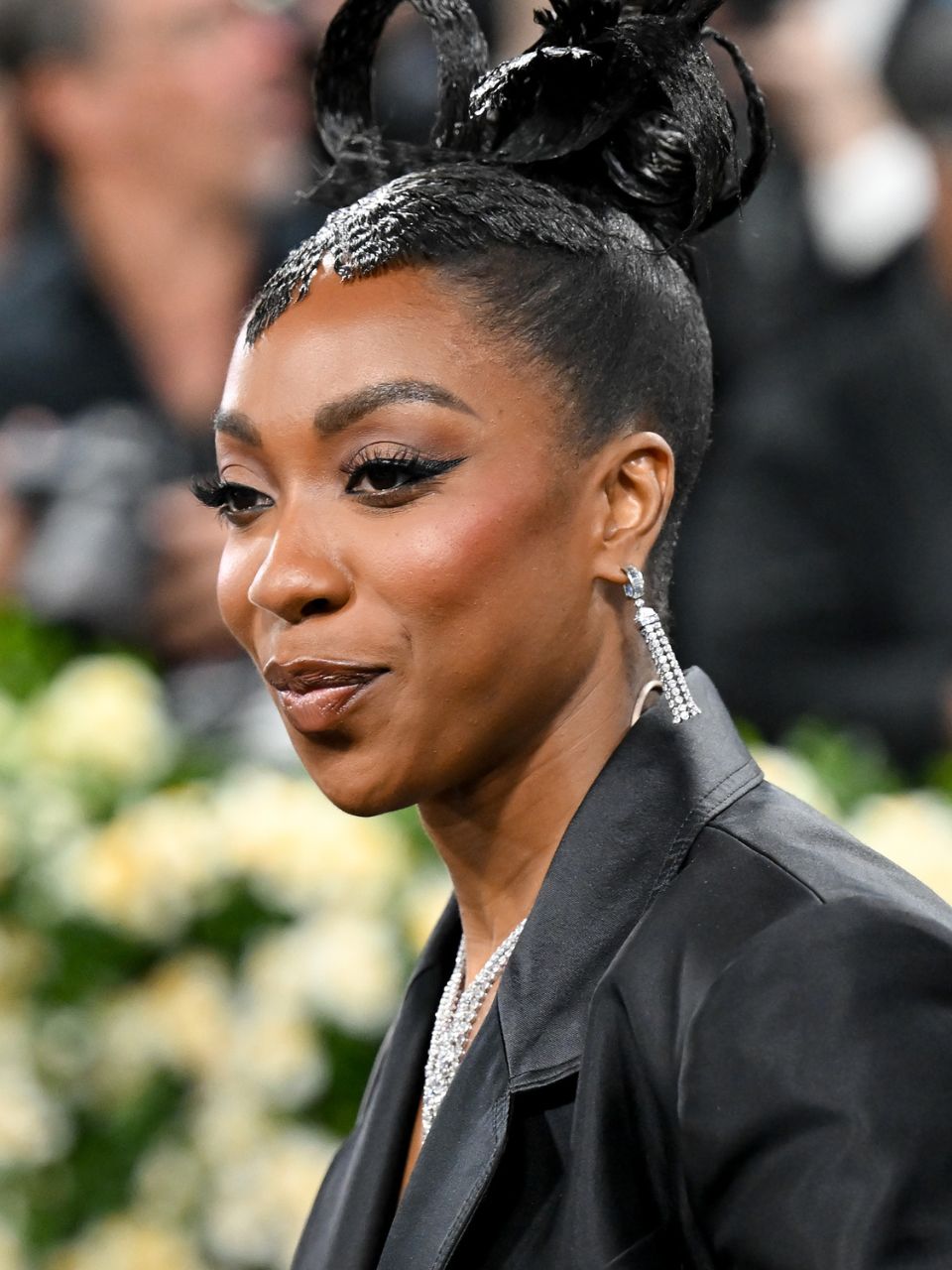 Ego Nwodim attending the Met Gala 2025.
