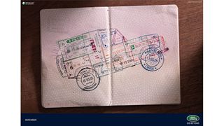 An advert for Land Rover, one of the best print ads