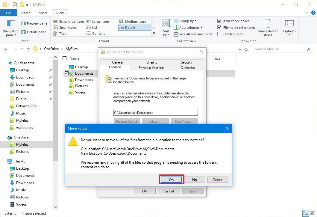 How to sync your Windows 10 Desktop, Documents, and more to OneDrive ...