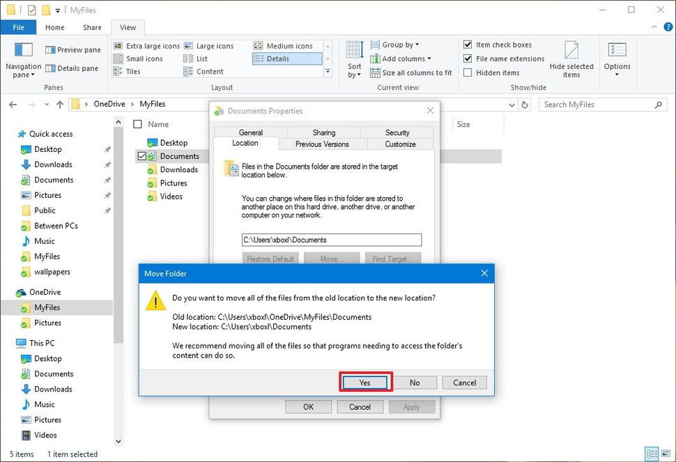 How to sync your Windows 10 Desktop, Documents, and more to OneDrive