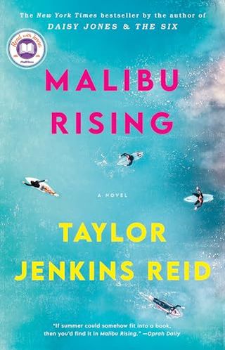 Malibu Rising by tayor jenkins reid book cover