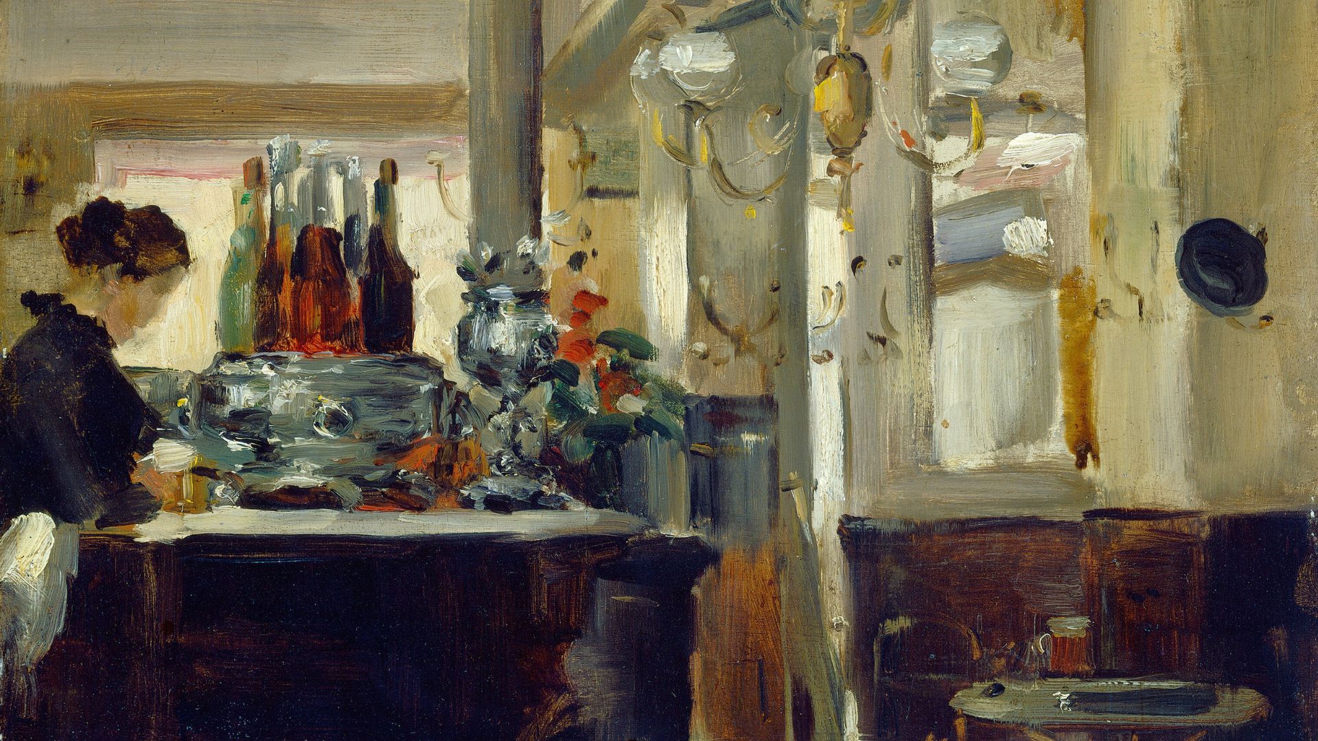 Bon Bock Café, artist unknown