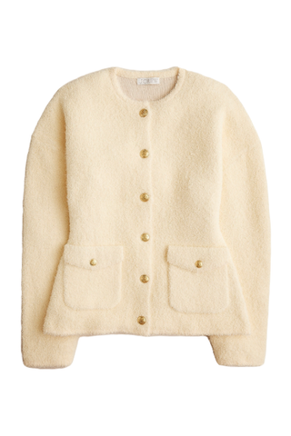 J.Crew Cinched-Waist Sweater-Jacket 