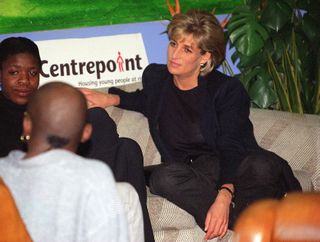 Princess Diana at Centrepoint