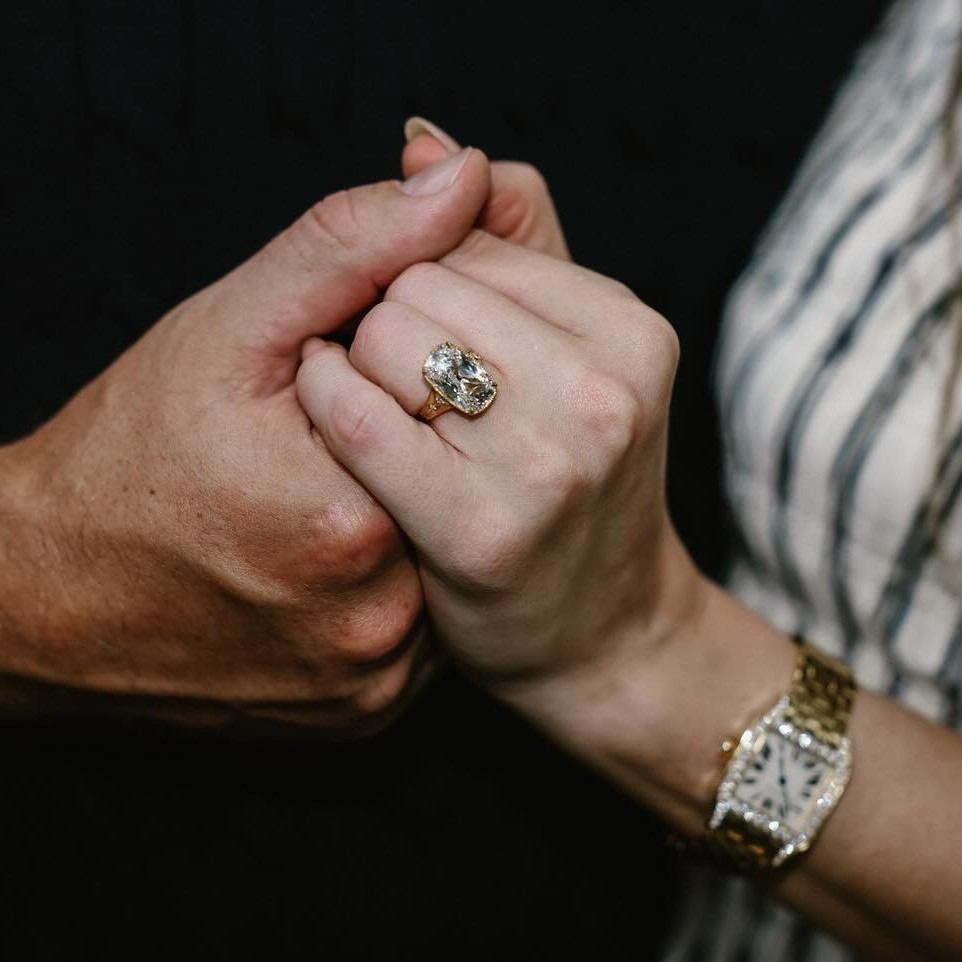 Taylor Swift and Travis Kelce engagement photos