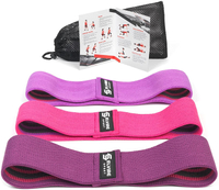 ELVIRE Fabric Resistance Bands SetSave 27%, was £21.99, now £15.99 Key for simple yet effective home workouts, resistance bands are great bang for buck, and especially helpful if you're looking to build glute strength. I used to up my plyometric power pre the London marathon this year.