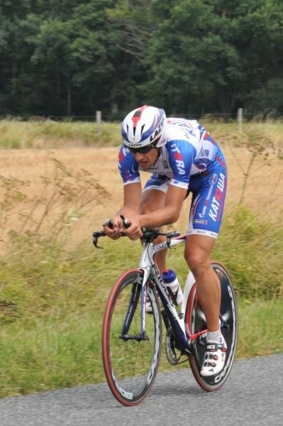 Laszlo Bodrogi (Katusha) finished in fifth place, just inside of a minute down on Larsson.