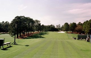 The 1st hole at Augusta National seen in 1996