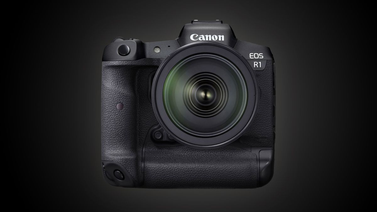 Canon EOS R1 mockup