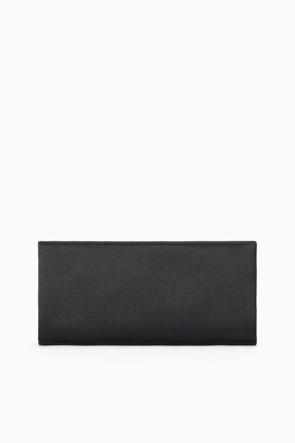 STAUD, Muse Clutch in black satin