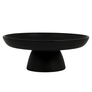 Black decorative bowl
