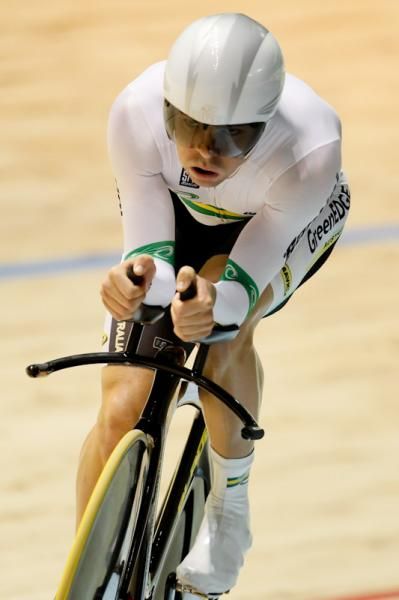Jack Bobridge (AUS) qualified second fastest for the finals tonight.